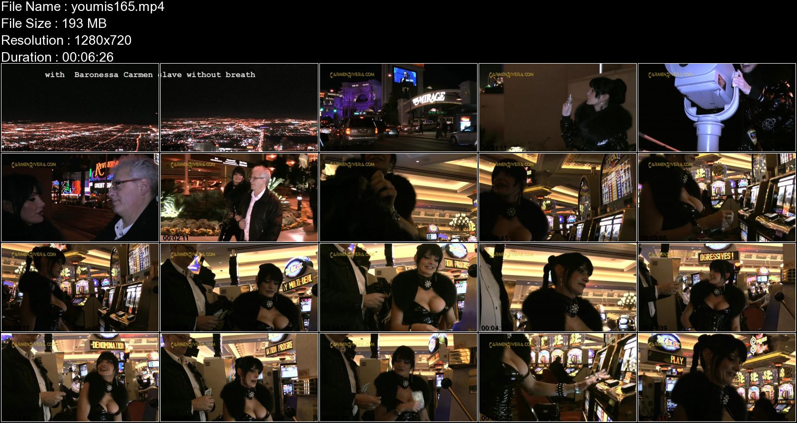 Baronessa Carmen Di Rivera In Scene: Las Vegas Babes XXL Part 1 - YOURMISTRESS - HD/720p/MP4