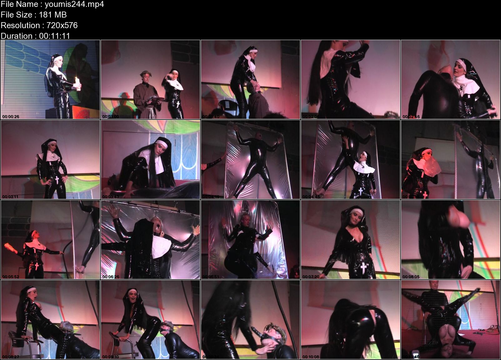 Carmen Di Rivera In Scene: Vacuum Show - YOURMISTRESS - SD/576p/MP4