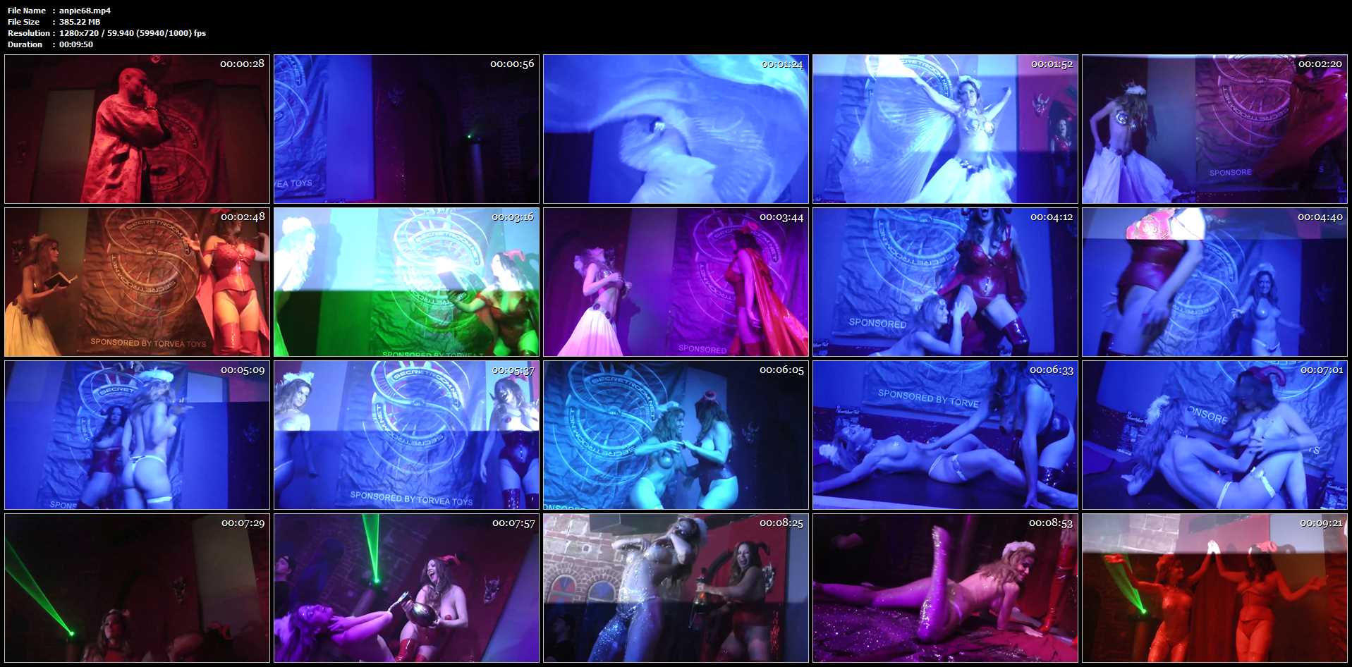 Angela Sommers, Anastasia Pierce In Scene: Angel and Devil Stage Performance, FetishCon 2014 - XSITEABILITY / ANASTASIAPIERCE - HD/720p/MP4