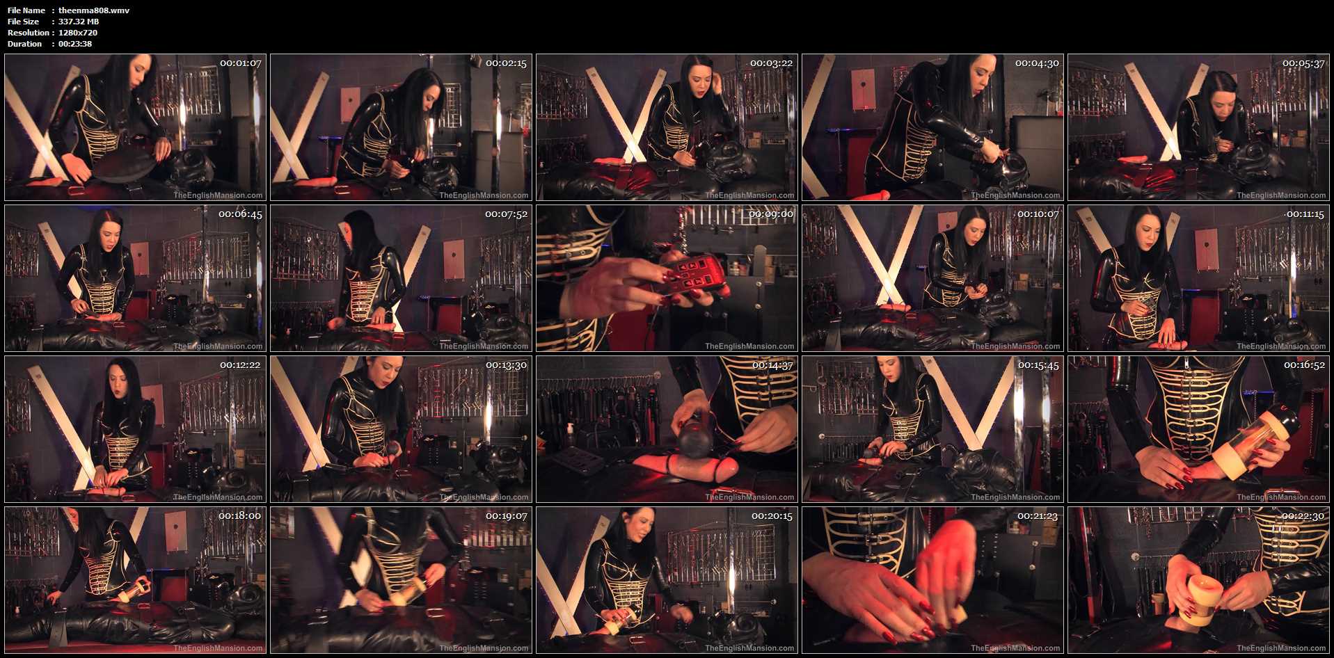 Lydia Supremacy In Scene: Rubber Bondage Supremacy - THEENGLISHMANSION - HD/720p/WMV