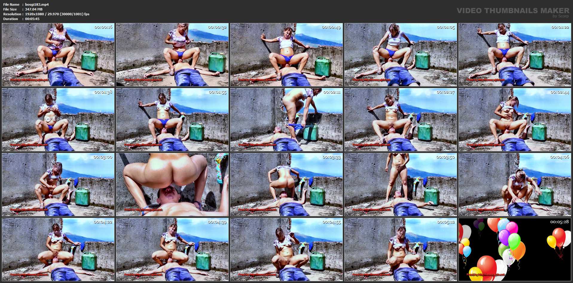 slave Woog In Scene: FANZI 08 Ass And Crotch Devotion - BOSSY-GIRLS - FULL HD/1080p/MP4