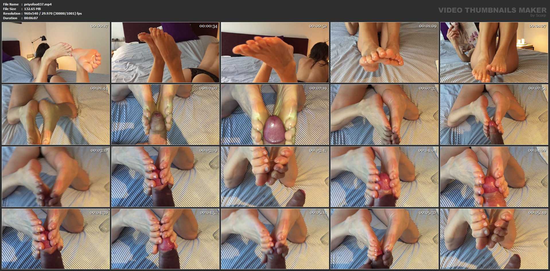Priscila Young In Scene: HEAD VS TOES GUESS WHO WINS - POV TOEJOB - CUM ON TOES - PRISCILA-YOUNG-FOOTJOBS - SD/540p/MP4