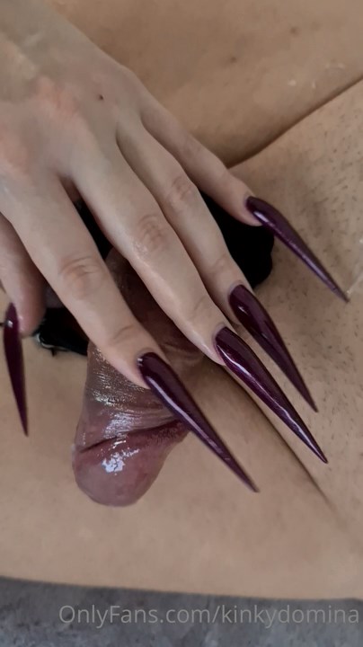 Mistress Christine In Scene: Worship My Sexy Long Nails And Tip To Chat About Your Fetish - KINKYDOMINA LONG NAILS FEMDOM JOI - HD/720p/MP4