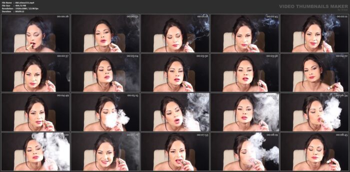 Abbie Cat In Scene: Smoking - MASTURBATION INSTRUCTION - ABBIE CAT FETISH - FULL HD/1080p/MP4