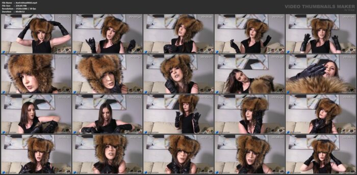 Madame Amiee Cambridge In Scene: Such A Big Fur Hat - AMIEES FETISH HOUSE / AMIEEXXX - FULL HD/1080p/MP4