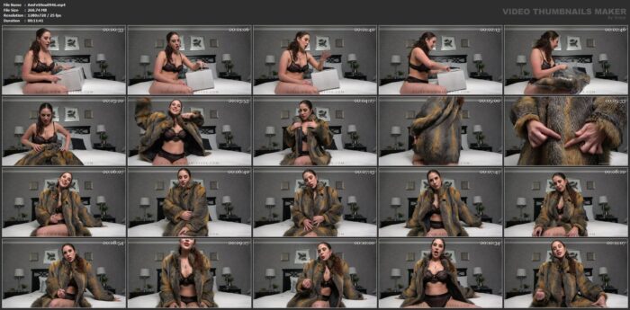 Madame Amiee Cambridge In Scene: Unbox And Worship My Newest Fur Coat - AMIEES FETISH HOUSE / AMIEEXXX - HD/720p/MP4