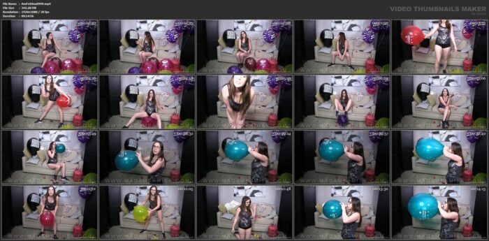 Madame Amiee Cambridge In Scene: Mean Girlfriends Balloon Popping Gift - AMIEES FETISH HOUSE / AMIEEXXX - FULL HD/1080p/MP4