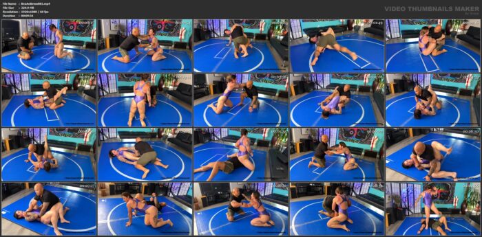 Goddess Rapture In Scene: KORTNEY OLSON VS KRIS II – MIXED WRESTLING - BEAUTIES AND BEATDOWNS - FULL HD/1080p/MP4