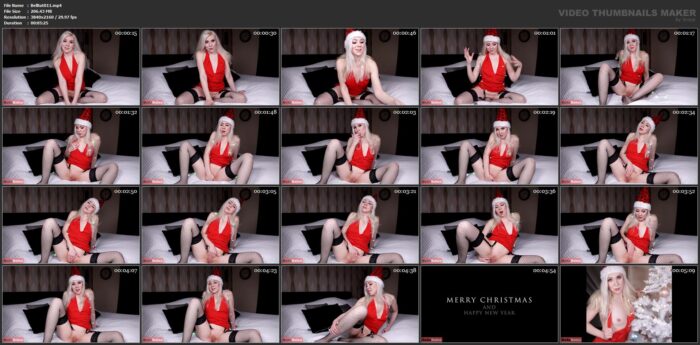 Mistress Bella In Scene: Merry Christmas 75 Off In My Store - BELLA BATES - FULL HD/2160p/MP4