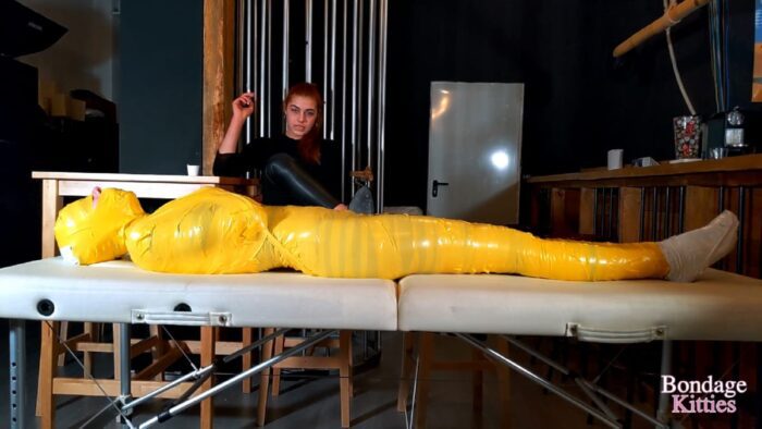 Mummified Girl 1 Hour Real And Dominated By Lex - BONDAGEKITTIES - FULL HD/1080p/MP4