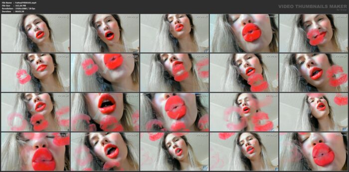 You Under My Red Lips - Rarible Diamond - FAPHOUSE FEMDOM - FULL HD/1080p/MP4