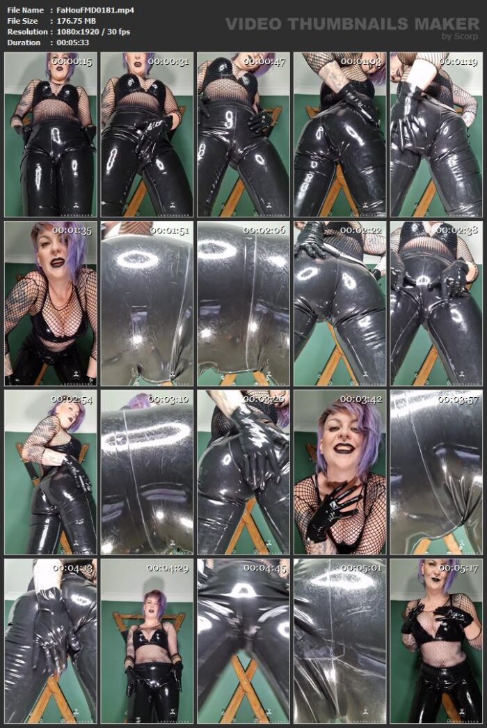 Throttle - My Latex Ass - Lady Valeska Femdom - FAPHOUSE FEMDOM - FULL HD/1920p/MP4