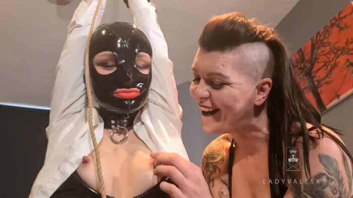 Nipple Pain For Lesbian College Girl - Lady Valeska Femdom - FAPHOUSE FEMDOM - FULL HD/1080p/MP4