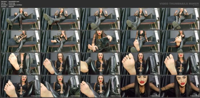 Sweaty Feet - GODDESS AMBRA - FULL HD/1080p/MP4