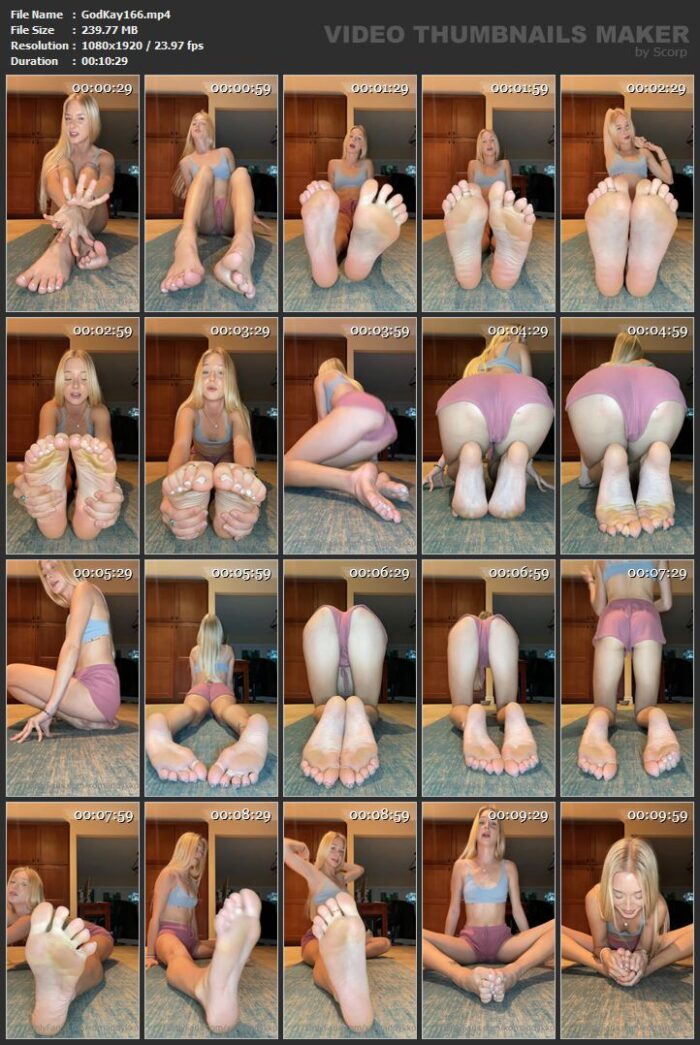 Goddess Kaylee In Scene: Pov You Show Up Early To Yoga So You Can Stretch With Me - XOMADDYKXO - FULL HD/1920p/MP4