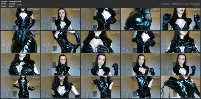 Goddess May In Scene: Latex Gooner - GODDESSMAYHERE - FULL HD/1080p/MP4