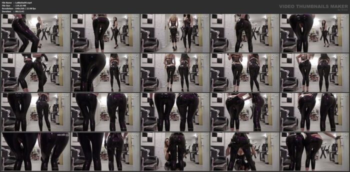 Herrin BD In Scene: Latex asses to worship and to cum - MISTRESS BLACKDIAMOOND - LQ/360p/MP4