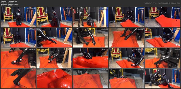 Red Vac Bed - LATEXLOLANOIR / CHURCH OF KINK - HD/720p/MP4