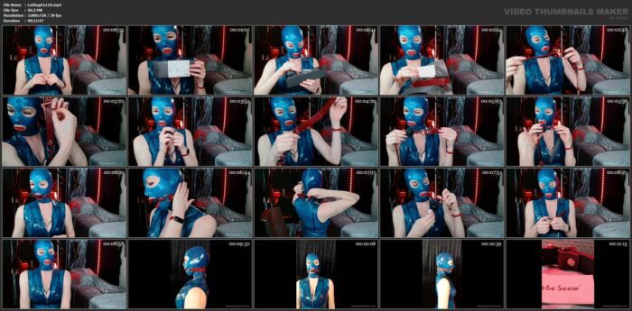 [LATEXRAPTUREFANS] Review - Gag. Featuring: Latex Rapture [HD][720p][MP4]