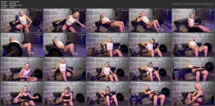 Lora Cross In Scene: No Glutes, No Way - LORACROSSMODEL - FULL HD/1080p/MP4