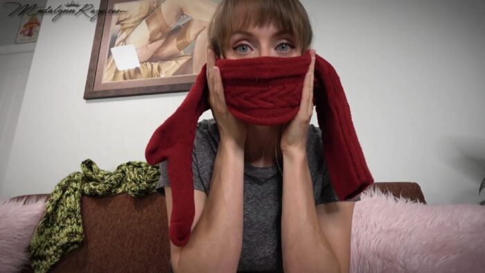 Bound And Teased With Knit Wool Socks Till The Very End - MADALYNN RAYE - FULL HD/1080p/MP4