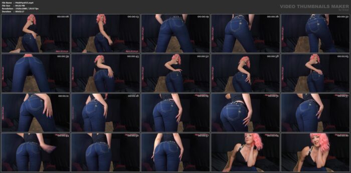 Sexy Ass Tease Quickie Designer Jeans Fetish - MISHA MYSTIQUE - FULL HD/1080p/MP4