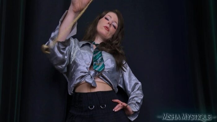 Pantyhose Mindfuck Magic With The Slytherin Schoolgirl - MISHA MYSTIQUE - FULL HD/1080p/MP4