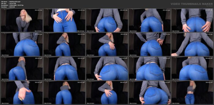 Jeans Fetish Ass Tease And Booty Smacks - MISHA MYSTIQUE - FULL HD/1080p/MP4