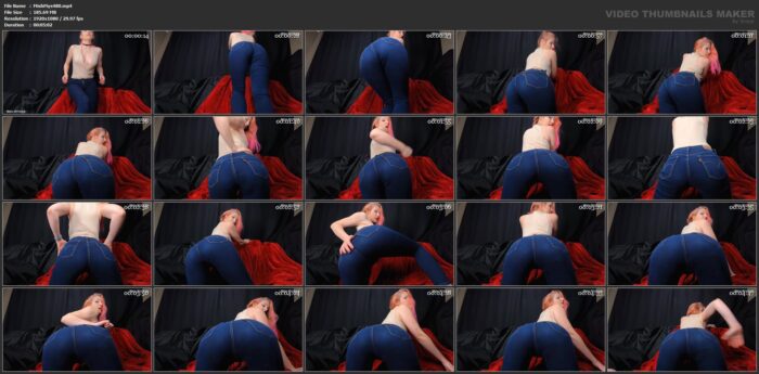 Ass Worship Joi Levi Jeans Low Cut Leotard - MISHA MYSTIQUE - FULL HD/1080p/MP4