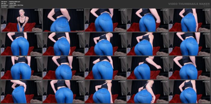 Jeans Fetish Ass Worship Big Booty Blonde - MISHA MYSTIQUE - FULL HD/1080p/MP4