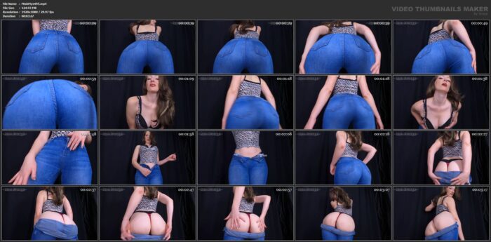 Jeans Fetish Ass Shaking Belly Flashing And Thong Tease - MISHA MYSTIQUE - FULL HD/1080p/MP4