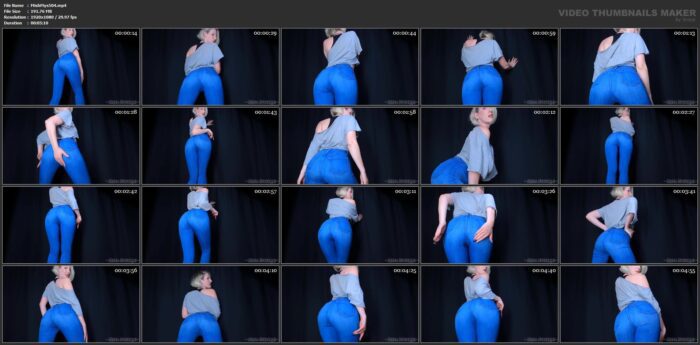 Jeans Fetish Ass Worship Blonde With A Booty - MISHA MYSTIQUE - FULL HD/1080p/MP4