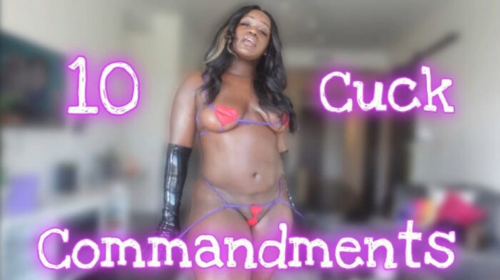 10 Cuck Comandments - QUEEN MELANIN - FULL HD/1080p/MP4