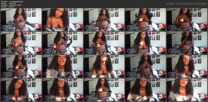 You Were Made To Slave For Me - QUEEN MELANIN - FULL HD/1080p/MP4