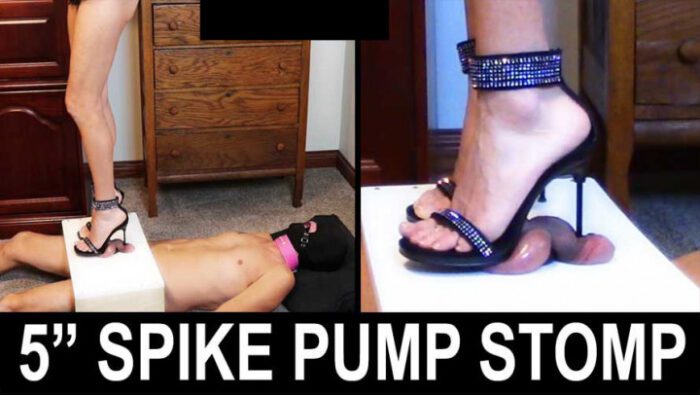 5 Spiked Pumps - Stomp & Skewer - SOCCER MOM MISTRESS - FULL HD/1080p/MP4