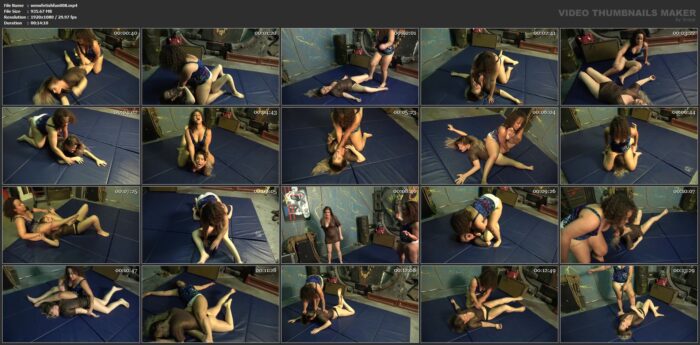 Sydney Logan vs Whitney Morgan - WMW FETISH FUN / WMW FETISH WRESTLING - FULL HD/1080p/MP4