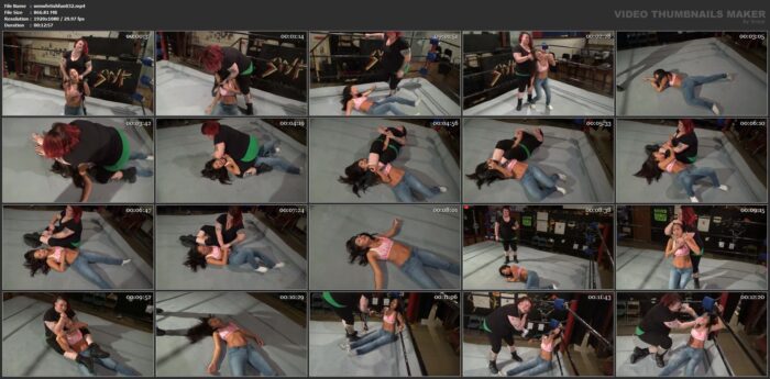 Sumiko vs Kathy Owens - WMW FETISH FUN / WMW FETISH WRESTLING - FULL HD/1080p/MP4