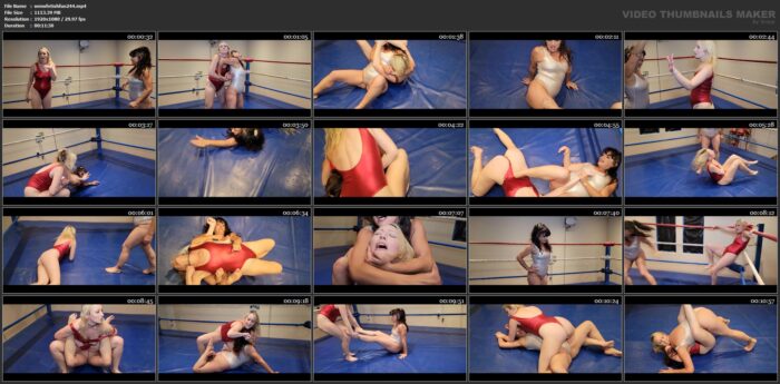 Jezabel Romo vs Crystal Clark The Feud Continues - WMW FETISH FUN / WMW FETISH WRESTLING - FULL HD/1080p/MP4