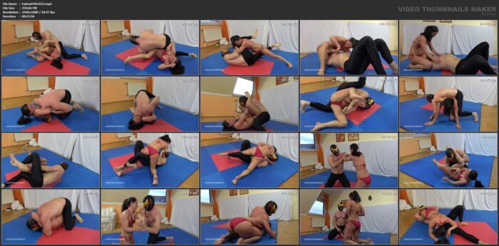 The Alluring Femdom Brunette Thrives On Facesitting A Guy Asserting Dominance And Control - European Erotic Mixed Wrestling Club - FAPHOUSE FEMDOM - FULL HD/1080p/MP4