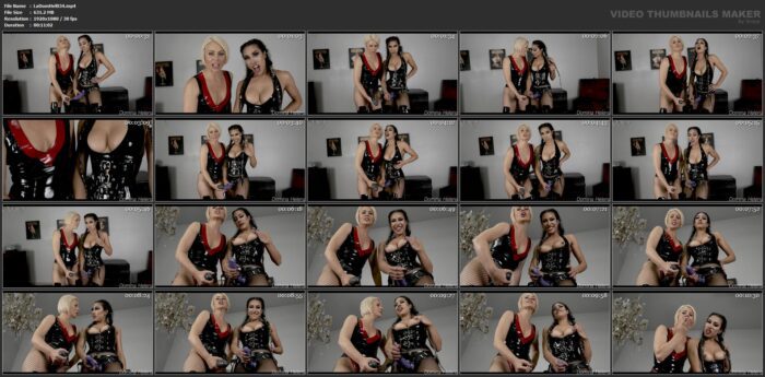 Helena Locke, Goddess Tangent - POV Strapon In Scene: Choke On Our Cocks - DOMINA HELENA - FULL HD/1080p/MP4