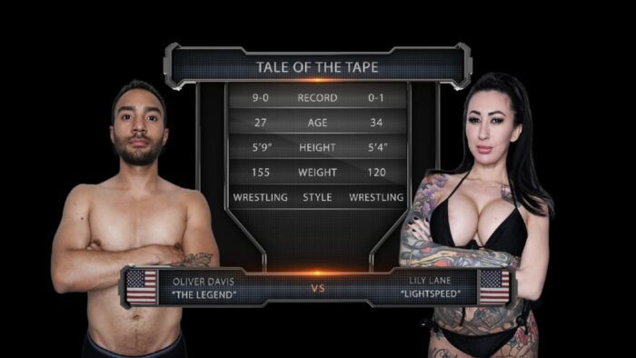 Lilly Lane Vs Oliver Davis - EVOLVED FIGHTS - FULL HD/1080p/MP4