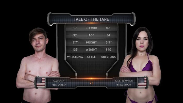 Juliette March Vs Sam Solo - EVOLVED FIGHTS - FULL HD/1080p/MP4