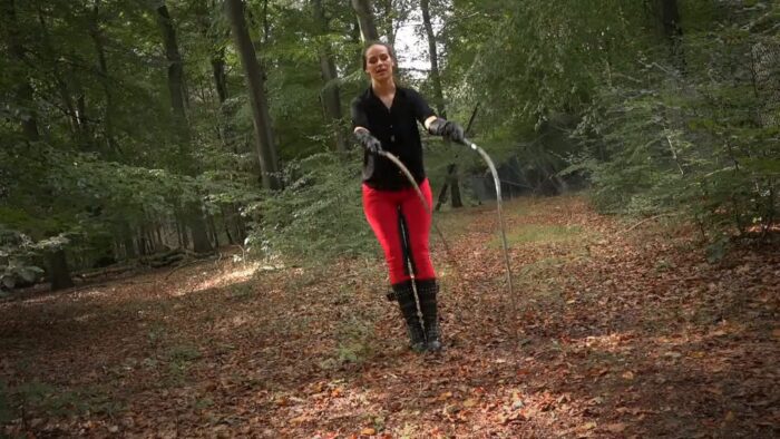 Lady Iveta - Training For 2 Slaves Whipping - FEMDOMFOTO - HD/720p/MP4