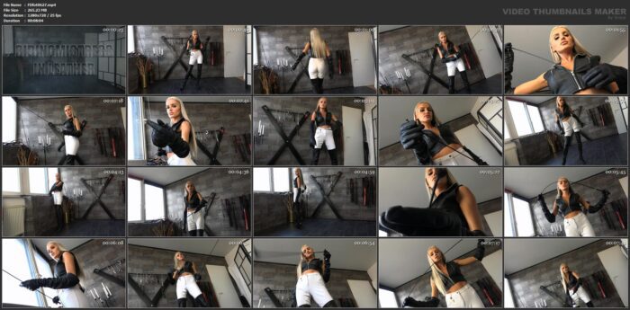 Lady Marisa - Riding Mistress In Leather - FEMDOMFOTO - HD/720p/MP4