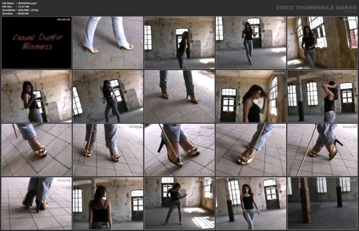 Swetlana - Casual Outfit Mistress - FEMDOMFOTO - SD/480p/MP4