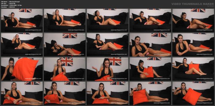 Goddess Jasmine In Scene: Pillow Humper - WORSHIP JASMINE - FULL HD/1080p/MP4