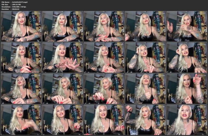 Magic Wand, Joi Not For Chastity Bois - MISTRESS AVA VON MEDISIN - SD/480p/MP4