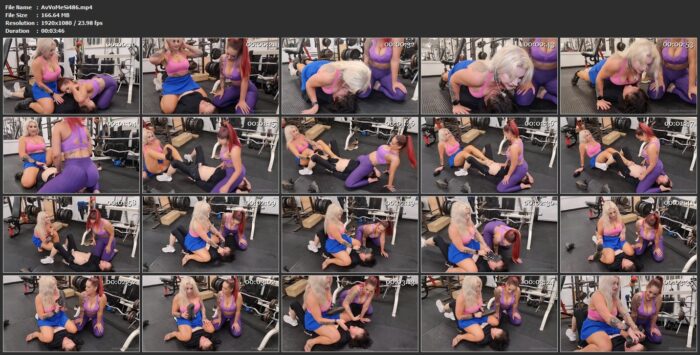 The Finale To The Dirty Gym Pervert With Lady_Onyx - MISTRESS AVA VON MEDISIN - FULL HD/1080p/MP4