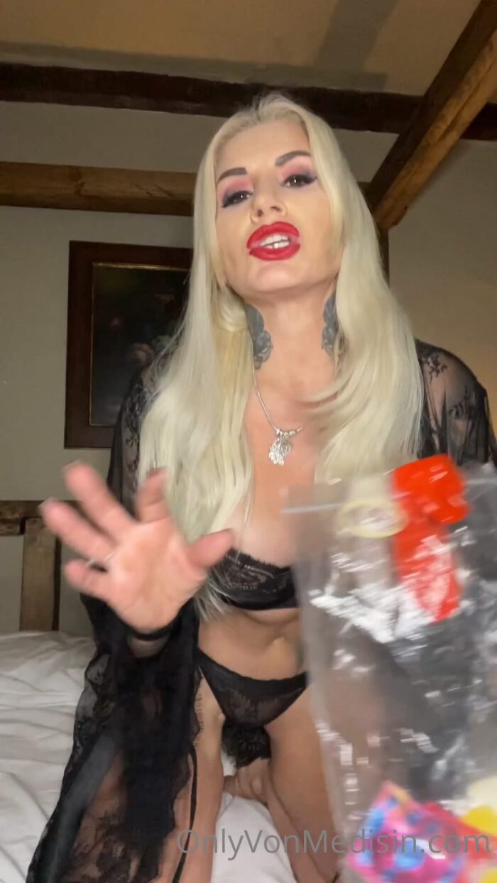 Don't Worry If You Cannot Cum Because I've Placed You In Chastity - MISTRESS AVA VON MEDISIN - FULL HD/1920p/MP4