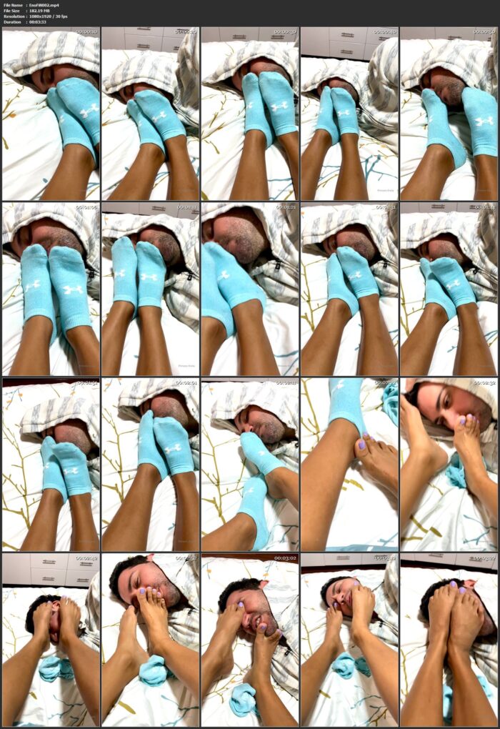 Enola Fischer In Scene: Good Night! Sweaty Socks - PRINCESS ENOLA / MISTRESS ENOLA - FULL HD/1920p/MP4